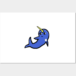 Narwhal With A Omni Pod Posters and Art